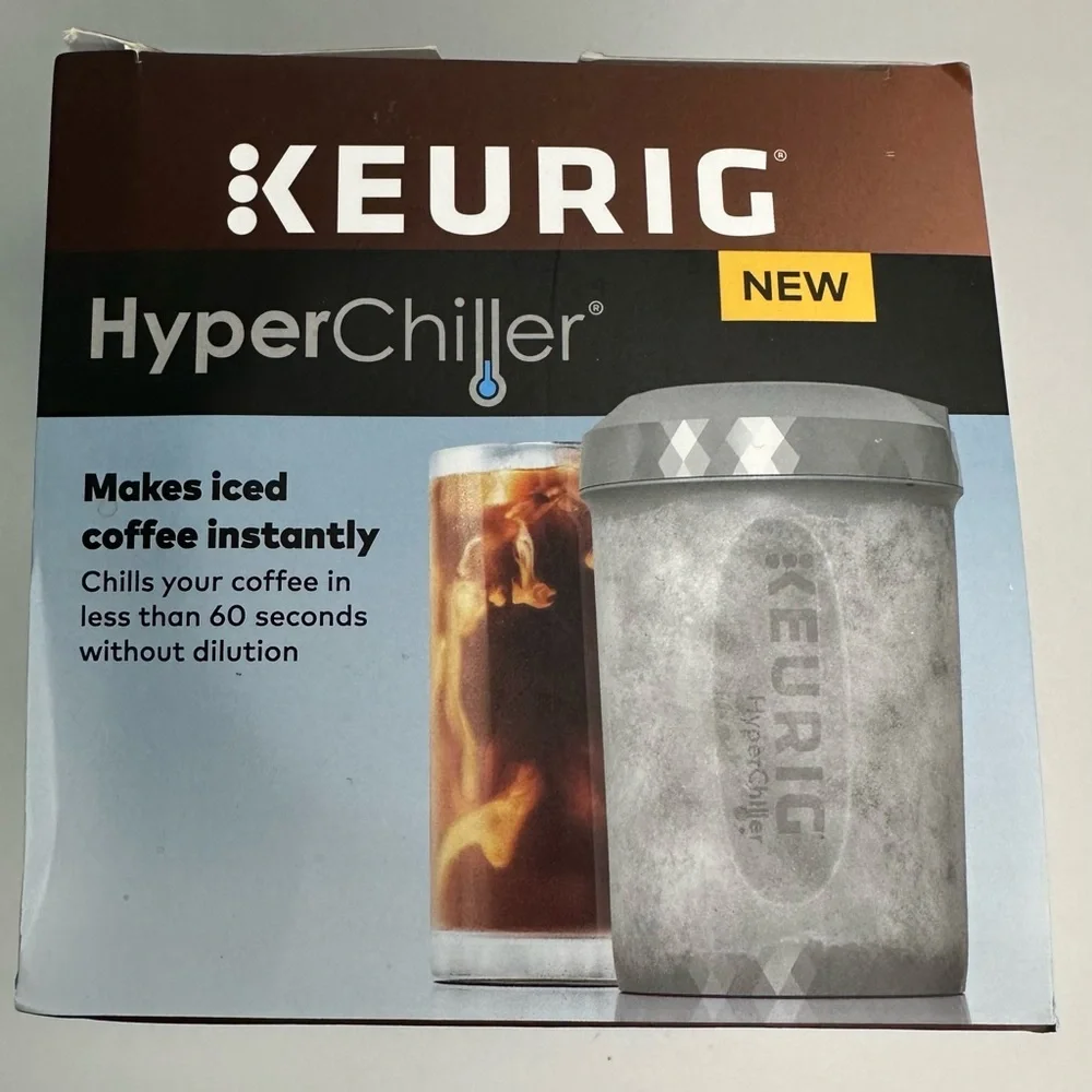 Keurig Hyperchiller‎ Beverage Cooler Makes Iced Coffee Instantly NIB